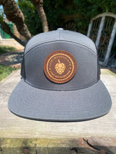 Load image into Gallery viewer, Hop Syndicate Flat Bill Snapback - Grey/Black