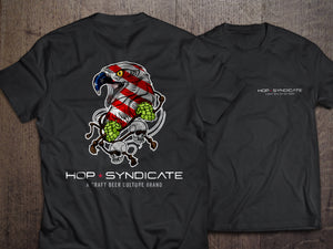 Hop Syndicate Short Sleeve - Red, White and Brew Tee